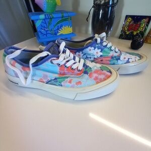 Seavees-FunFloral - Women's- Sneakers SZ 8